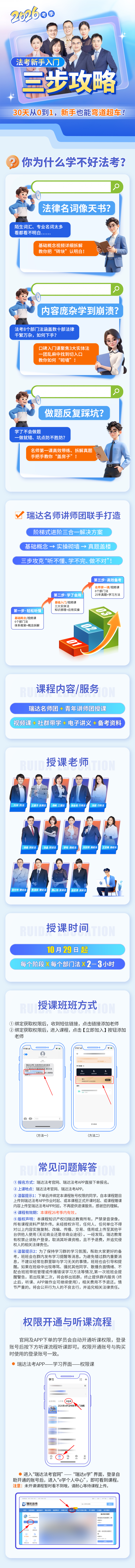 26e学法考新手入门三步攻略